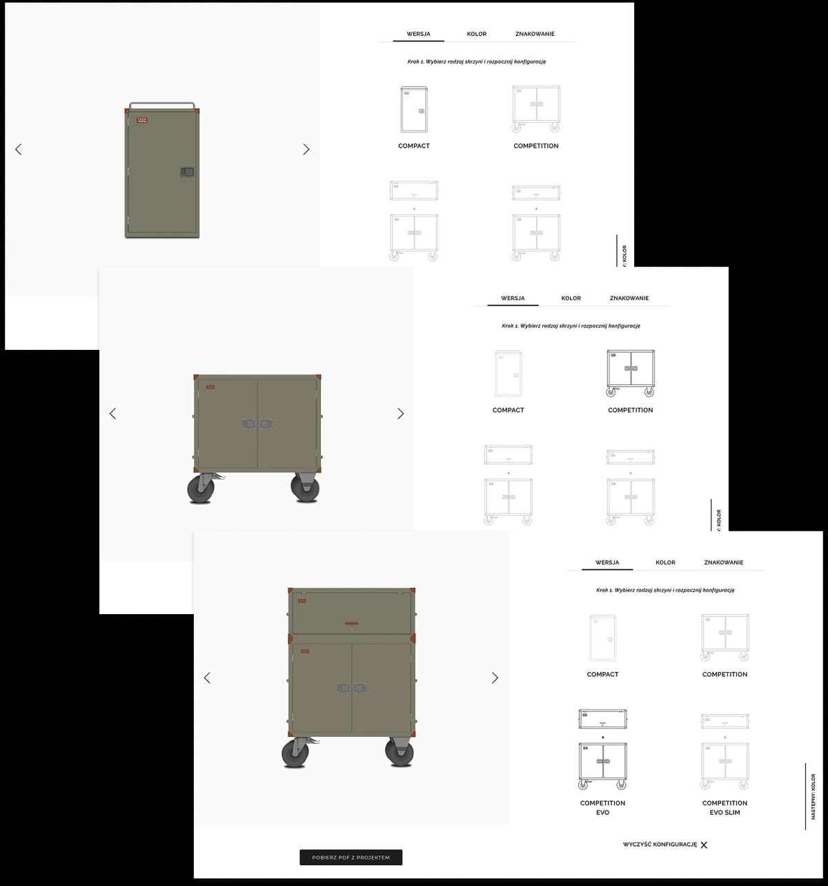 Konfigurator TACKROOM skrzynia compact Konfigurator TACKROOM skrzynia compact