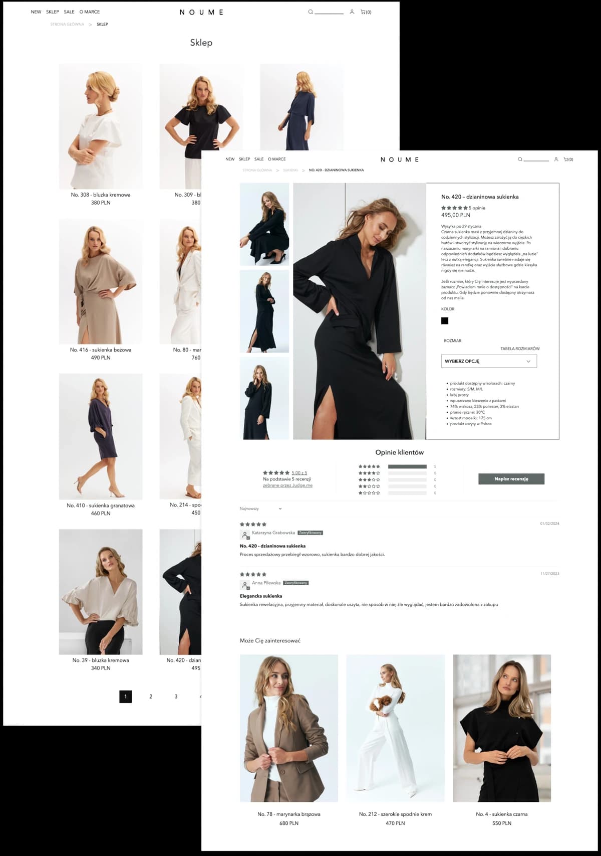 Noume Noume.pl lista produktów i produkt Noume Noume.pl lista produktów i produkt