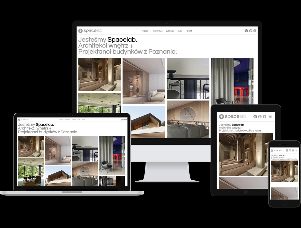 Spacelab portfolio responsywność Spacelab portfolio responsywność