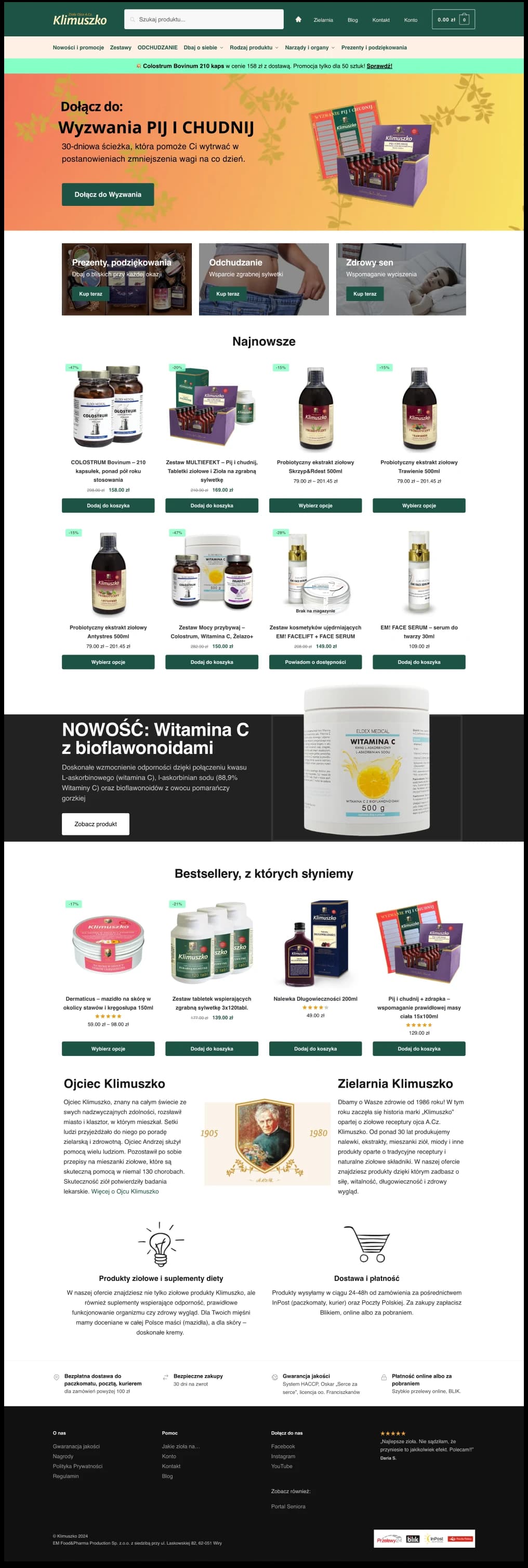 Klimuszko sklep internetowy Klimuszko sklep internetowy