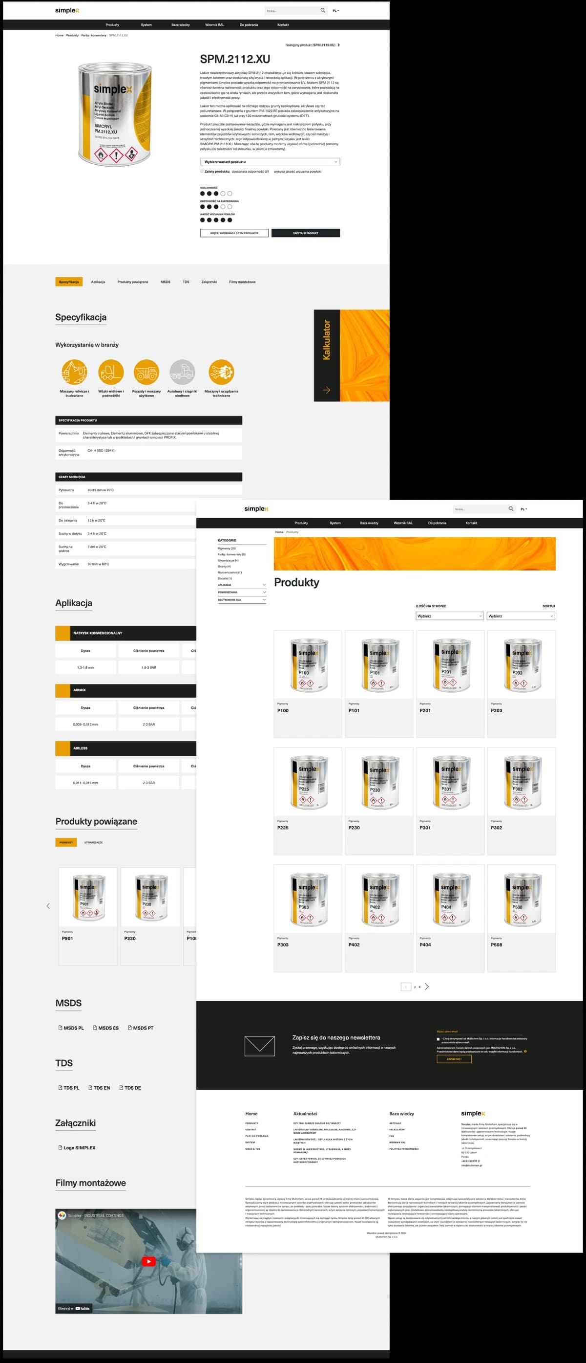 Simplex Simplex - lista i produkt Simplex Simplex - lista i produkt