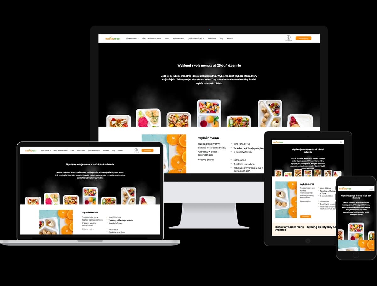 Healthy Food Healthy Food - responsywne produkty Healthy Food Healthy Food - responsywne produkty