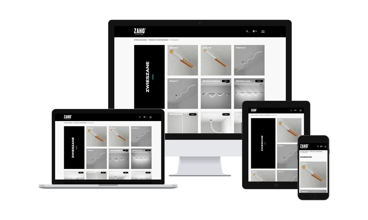 ZAHO LIGHTING ZAHO LIGHTING responsywność produktów ZAHO LIGHTING ZAHO LIGHTING responsywność produktów
