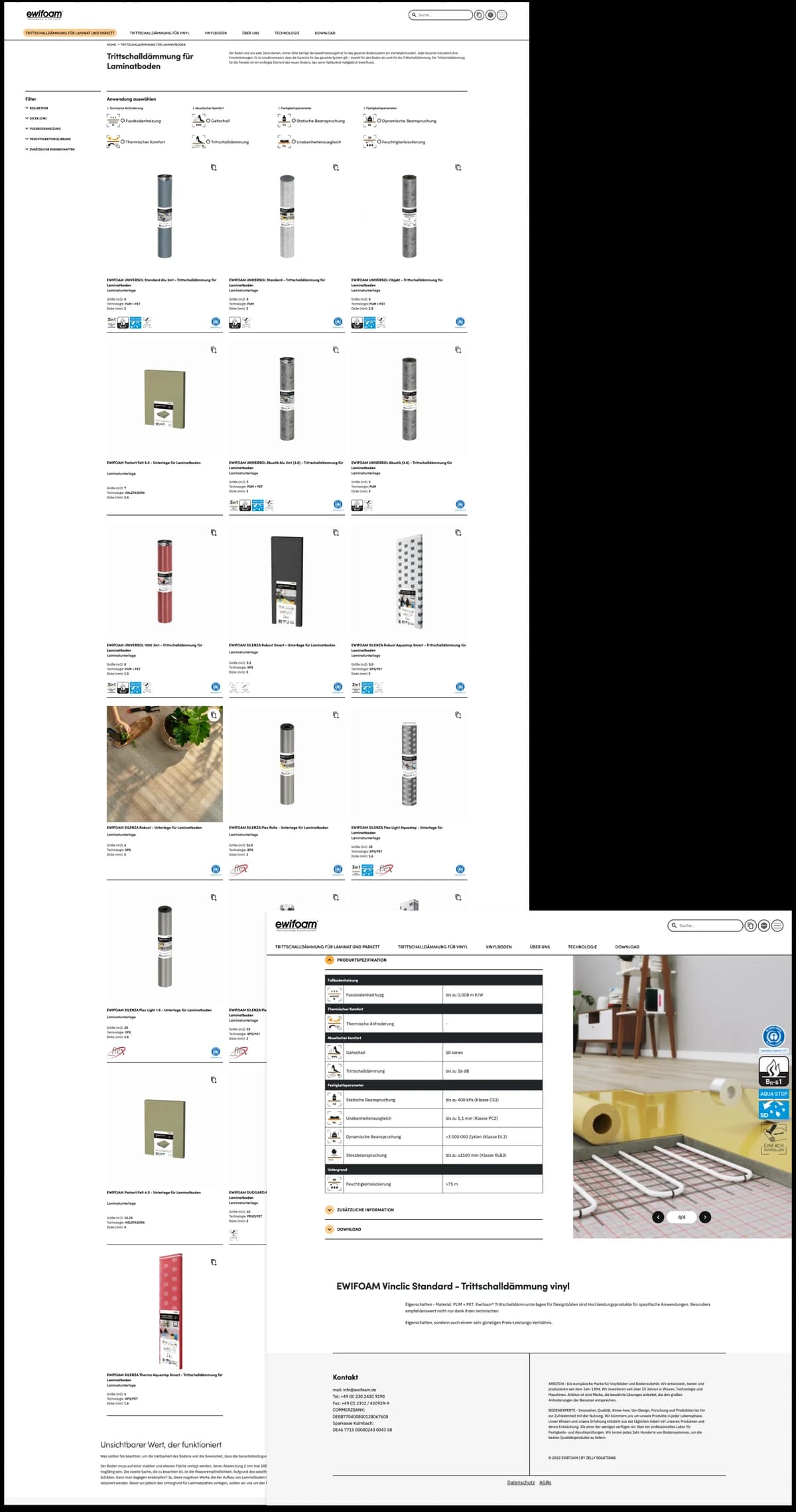 Ewifoam Ewifoam - lista i produkt Ewifoam Ewifoam - lista i produkt