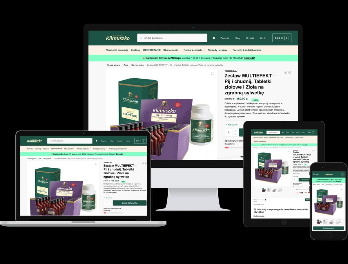 Klimuszko widok produktu Klimuszko widok produktu