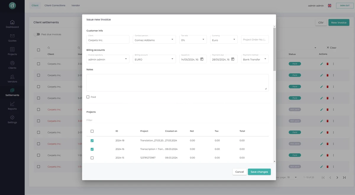 Easyloc TMS Easyloc TMS - rozliczenie Easyloc TMS Easyloc TMS - rozliczenie