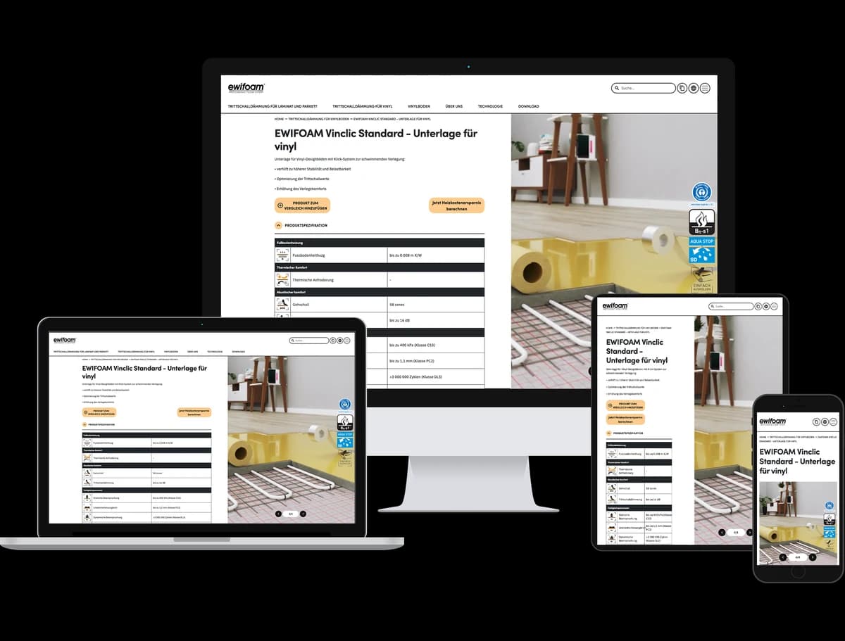 Ewifoam Ewifoam - responsywny produkt Ewifoam Ewifoam - responsywny produkt