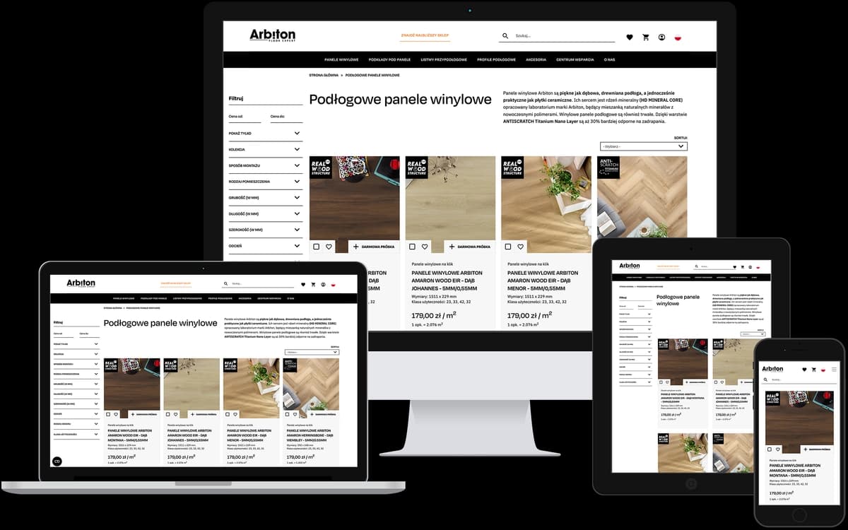 Arbiton products responsive Arbiton products responsive