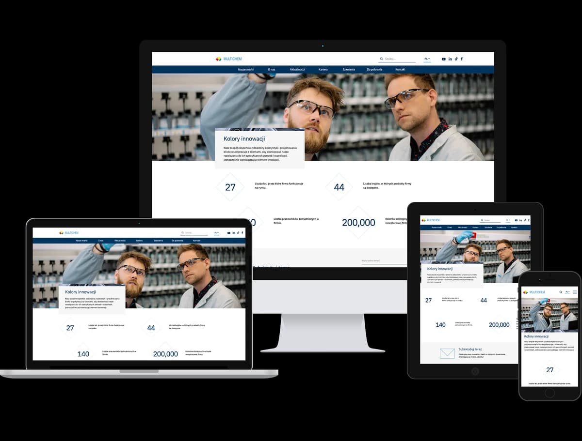 Multichem Multichem - responsywność główna Multichem Multichem - responsywność główna